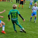 25.09.2022. Nowiny. Turniej piłki nożnej chłopców w kategorii wiekowej U-11 Trzuskawica Cup 2022 / Fot. Maciej Makuła - Radio Kielce