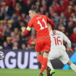 Polska pokonała Walię i utrzymała się w najwyższej dywizji Ligi Narodów - Radio Kielce 25.09.2022. Cardiff, Walia. Mecz grupy A4 piłkarskiej Ligi Narodów: Walia - Polska / Fot. Leszek Szymański - PAP