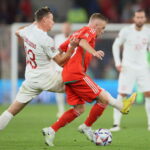 Polska pokonała Walię i utrzymała się w najwyższej dywizji Ligi Narodów - Radio Kielce 25.09.2022. Cardiff, Walia. Mecz grupy A4 piłkarskiej Ligi Narodów: Walia - Polska / Fot. Leszek Szymański - PAP