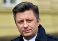 Na zdjęciu: Michał Dworczyk. Michał Dworczyk złożył 30 września 2022 roku rezygnację z funkcji szefa Kancelarii Prezesa Rady Ministrów / Fot. Radek Pietruszka - PAP