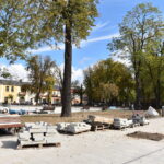 23.09.2022. Końskie. Remont Rynku / Fot. Magdalena Galas-Klusek - Radio Kielce