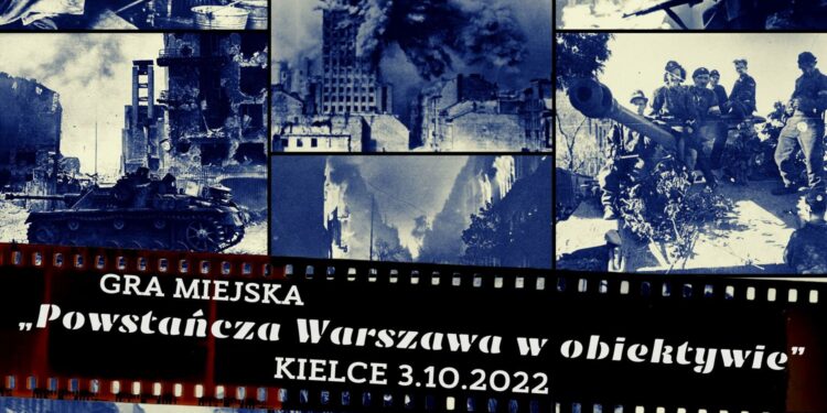 Gra miejska „Powstańcza Warszawa w obiektywie” / źródło: IPN