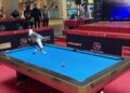 16.09.2022. Kielce. 8. kolejka Bilardowej Ekstraklasy Nosan Kielce - Bilardo.pl Dekada Sosnowiec / Fot. Marek Cender - Radio Kielce