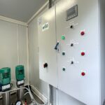 Koniec problemów z wodą w Maksymilianowie - Radio Kielce 20.09.2022. Maksymilianów. Przepompownia / Fot. Emilia Sitarska - Radio Kielce