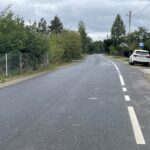 21.09.2022. Nowa Dębowa Wola. Wyremontowana droga / Fot. Emilia Sitarska - Radio Kielce