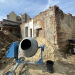 15.09.2022. Opatów. Budowa Europejskiego Centrum Templariuszy / Fot. Emilia Sitarska - Radio Kielce