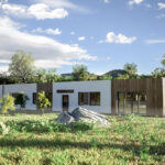 Centrum Opiekuńczo-Mieszkalne w Brudzowie (gm. Morawica). Wizualizacja / Źródło: Urząd Miasta i Gminy w Morawicy