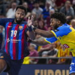 22.09.2022. Barcelona. 2. kolejka Ligi Mistrzów: FC Barcelona - Łomża Industria Kielce / Fot. Enric Fontcuberta - EPA/PAP