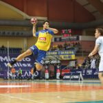 17.09.2022. Kalisz. Mecz 3. serii PGNiG Superligi pomiędzy Energa MKS-em Kalisz a Łomżą Industrią Kielce. / Fot. superliga.pl