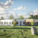 Centrum Opiekuńczo-Mieszkalne w Brudzowie (gm. Morawica). Wizualizacja / Źródło: Urząd Miasta i Gminy w Morawicy