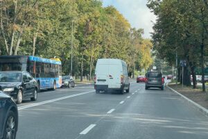 26.09.2022. Kielce. Zakończenie prac remontowych na ul. Ogrodowej / Fot. Wiktor Taszłow - Radio Kielce