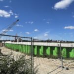 Sandomierz. Budowa bramy przeciwpowodziowej / Fot. Grażyna Szlęzak - Radio Kielce