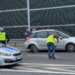 12.09.2022. Kielce. Kolizja na S74 / Fot. Wiktor Taszłow - Radio Kielce