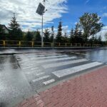 Nowa droga najeżona szykanami - Radio Kielce Droga ze Świętej Katarzyny do Ciekot / Fot. Wiktor Taszłow - Radio Kielce