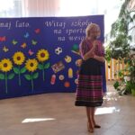 01.09.2022. Porąbki. Inauguracja roku szkolnego. Na zdjęciu: Anna Krupka - wiceminister sportu i turystyki / Fot. Marcin Marszałek - Radio Kielce