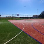 01.09.2022. Porąbki. Otwarcie nowego boiska sportowego / Fot. Marcin Marszałek - Radio Kielce