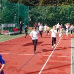 12.09.2022. Raków koło Jędrzejowa. Spotkanie Anny Krupki - wiceminister sportu i turystyki z uczniami szkoły podstawowej / Fot. Marcin Marszałek - Radio Kielce