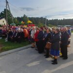 24.09.2022. Marzysz. Odsłonięcie ławki Bronisława Opałki / Fot. Marcin Marszałek - Radio Kielce