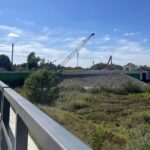 Sandomierz. Budowa bramy przeciwpowodziowej / Fot. Grażyna Szlęzak - Radio Kielce