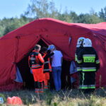 06.09.2022. Piotrowina. Wypadek autokaru. / Fot. Przemysław Piątkowski - PAP