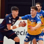 10.09.2022. Szczecin. Mecz Łomża Industria - Sandra Spa Pogoń Szczecin. / Fot. Marcin Bielecki - PAP