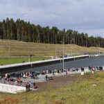 17.09.2022. Skowronki. Otwarcie kanału żeglugowego przez Mierzeję Wiślaną / Fot. PAP - Adam Warżawa