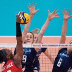 29.09.2022. Gdańsk, Mecz grupy B Mistrzostw Świata siatkarek Polska - Dominikana. / Fot. Adam Warżawa - PAP