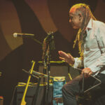 25.09.22 Kielce. Memorial to Miles. Na zdjęciu: Mino Cinelu - lider zespołu Mino Cinelu World Quartet / Fot. Mateusz Wolski - KCK