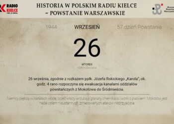 Powstanie Warszawskie - 26 września 1944 roku - Radio Kielce