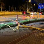 04.09.2022. Kielce. Wypadek na ul. Źródłowej / Fot. Wiktor Taszłow - Radio Kielce