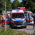 01.09.2022. Lubienia. Śmiertelny wypadek. / Fot. Leszek Foss - Facebook.