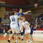 17.09.2022. Kalisz. Mecz 3. serii PGNiG Superligi pomiędzy Energa MKS-em Kalisz a Łomżą Industrią Kielce. / Fot. superliga.pl