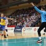 17.09.2022. Kalisz. Mecz 3. serii PGNiG Superligi pomiędzy Energa MKS-em Kalisz a Łomżą Industrią Kielce. / Fot. superliga.pl