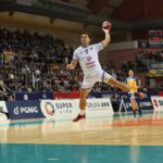 17.09.2022. Kalisz. Mecz 3. serii PGNiG Superligi pomiędzy Energa MKS-em Kalisz a Łomżą Industrią Kielce. / Fot. superliga.pl