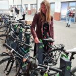 Stojaki rowerowe / Fot. PAP