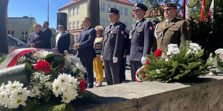 01.09.2022. Sandomierz. Obchody 83. rocznicy wybuchu II wojny światowej / Fot. Grażyna Szlęzak- Radio Kielce