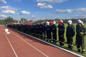 04.09.2022. Sandomierz. Zawody sportowo-pożarnicze / Fot. Grażyna Szlęzak - Radio Kielce