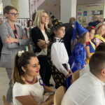 21.09.2022. Zawierzbie w gminie Samborzec. Minister edukacji i nauki Przemysław Czarnek z wizytą w szkole podstawowej. / Fot. Grażyna Szlęzak - Radio Kielce