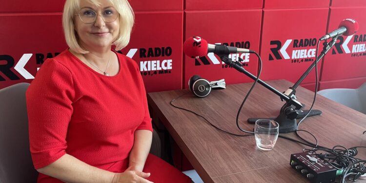 Na zdjęciu: Katarzyna Kondziołka - burmistrz Zawichostu / Fot. Grażyna Szlęzak - Radio Kielce