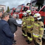 OSP w Pierzchnicy ma nowy samochód - Radio Kielce 11.09.2022. Pierzchnica. Przekazanie wozu bojowego dla OSP Pierzchnica / Fot. Michał Kita - Radio Kielce