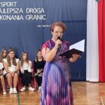 01.09.2022. Sadowie. Rozpoczęcie roku szkolnego i otwarcie sali fitness. Na zdjęciu: Anna Nowak - dyrektor Szkoły Podstawowej im. Batalionów Chłopskich w Sadowiu / Fot. Emilia Sitarska - Radio Kielce