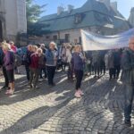 07.09.2022. Sandomierz. XIX Piesza Pielgrzymka do Sanktuarium Maryjnego w Sulisławicach / Fot. Grażyna Szlęzak- Radio Kielce