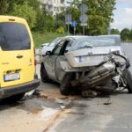 09.09.2022. Kielce. Kolizja na ulicy Jana Nowaka-Jeziorańskiego / Fot. Piotr Kwaśniewski - Radio Kielce