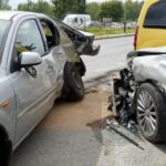 09.09.2022. Kielce. Kolizja na ulicy Jana Nowaka-Jeziorańskiego / Fot. Piotr Kwaśniewski - Radio Kielce