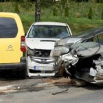 09.09.2022. Kielce. Kolizja na ulicy Jana Nowaka-Jeziorańskiego / Fot. Piotr Kwaśniewski - Radio Kielce