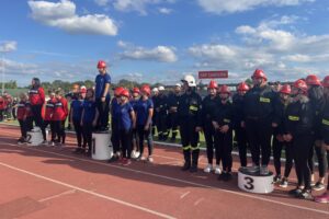 04.09.2022. Sandomierz. Zawody sportowo-pożarnicze / Fot. Grażyna Szlęzak - Radio Kielce