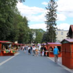 02.09.2022. Busko Zdrój. Polskie Kulinaria 2022. Smacznie, zdrowo i zdrojowo - Jarmark Norbertański / Fot. Marta Gajda-Kruk - Radio Kielce