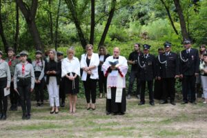 04.09.2022. Działoszyce. Obchody 80. rocznicy zagłady społeczności żydowskiej / Fot. Marta Gajda-Kruk - Radio Kielce