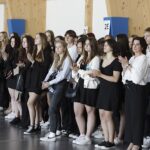 01.09.2022. Skarżysko-Kamienna. Wojewódzkie uroczystości rozpoczęcia roku szkolnego w II LO im. Adama Mickiewicza / Fot. Jarosław Kubalski - Radio Kielce