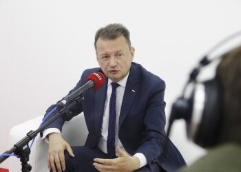 Na zdjęciu: Mariusz Błaszczak - minister obrony narodowej / Fot. Jarosław Kubalski - Radio Kielce